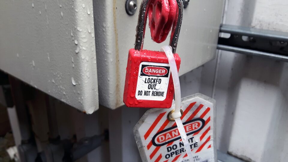 Sécurité machine et Cadenassage